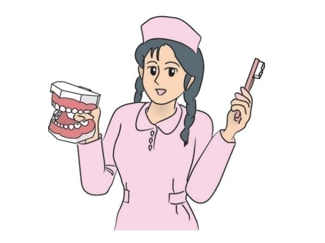 西東京市ナチュラル歯科の衛生士イラスト